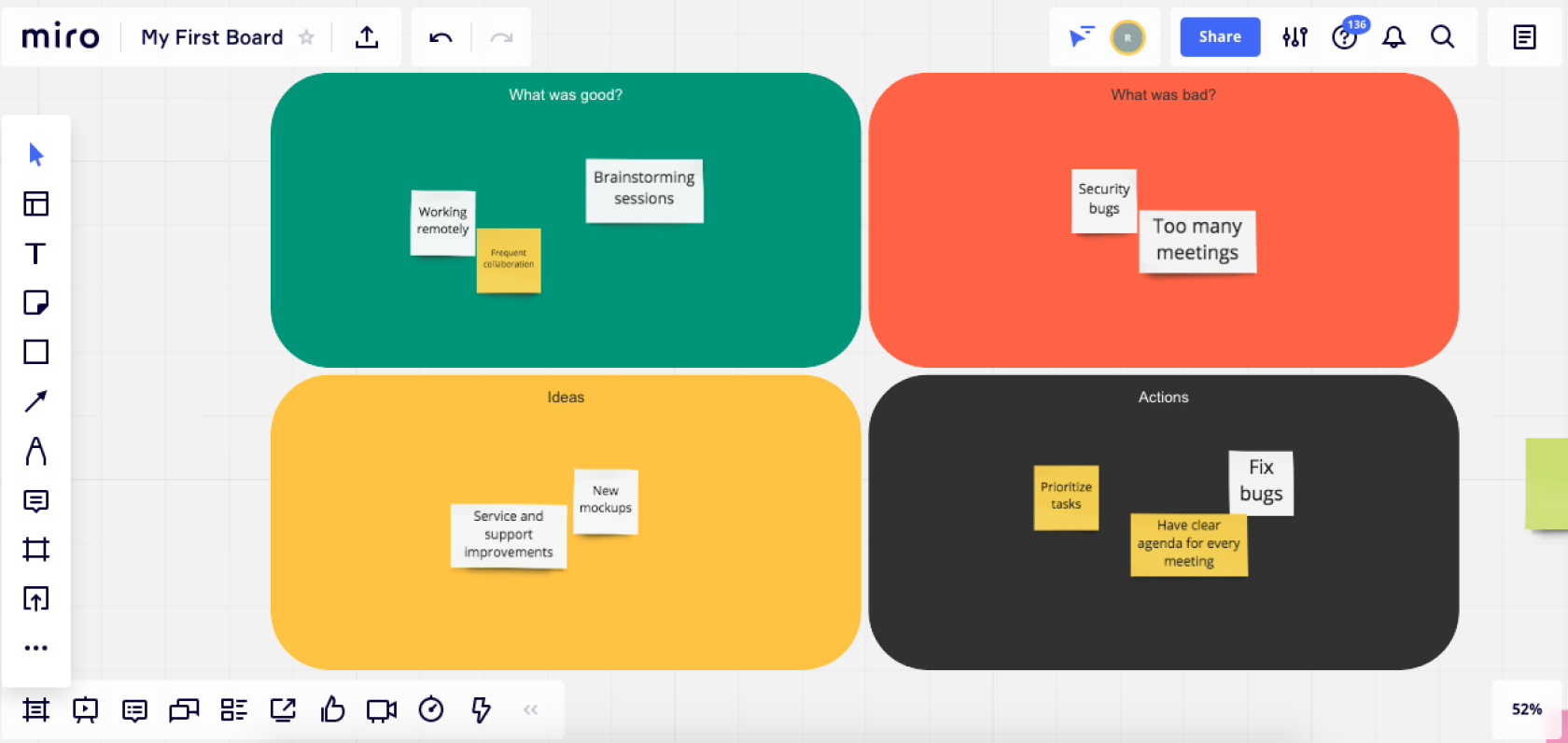Miro en Jamboard Bespeak